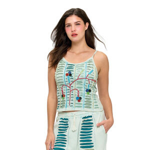 26701M Yak & Yeti Tank Top Razor Cut Hand Patch Mint Various Sizes